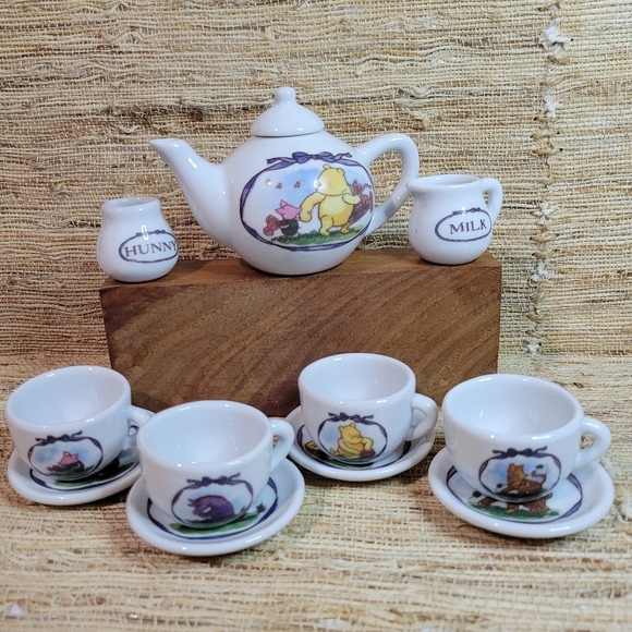 Disney Schylling Toys Vtg Disney Schylling Winnie The Pooh 2 Pc